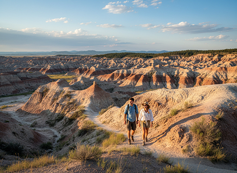 Badlands National Park Castle Trail